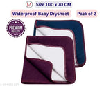 Disposable Underpad Sheet (Pack of 20 Pcs, Blue, Size: 60x90 cms) with Super Absorbent for Bedwetting Protection