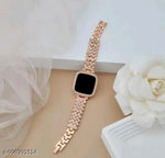 SHMOFY LUXRY DIAMOND CRYSTAL, SILVER CHAIN DIGITAL DIAL STAINLESS STEEL Digital Watch For Women