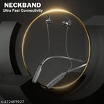 Bluetooth Neckband | Premium Sound | Wireless Neckband | Deep Bass | Type C Charging | Bluetooth Headphones