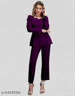 Women Loose Fit Co Ord Set, Printed Two Piece Set