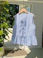 Notty Girl Boho Floral Crochet Button-Front Vest Top