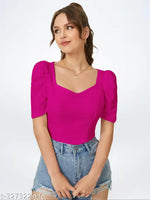 Corian Stylish Top Half Sleeve For Woman