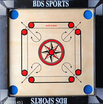 CARROM BOARD 20*20 INCHES , LUDO & SNAKE , CARROM COINS 20 PCS. , POWDER & STRICKER A40