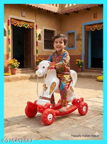 Horse Toys for Kids 1-3yrs / 2 in 1 Baby Horse Rider with Rocker / Horse Rider for Kids