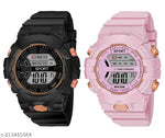 Digital Boy's and Girl'S Watch For Combo