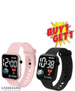 Flipstar New Generation White Apple Shape Watch for Kids (Boys and Girls) Digital Watch - for Boys
