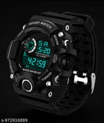 Digital Sports Multi Functional Black Dial Watch for Mens Boys,Men's analog timepieces,Men's luxury watches,Men's designer watches,Men's fashion watches