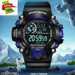 Grey Colour Digital Led Watch for Unisex Kids Boys n Girls