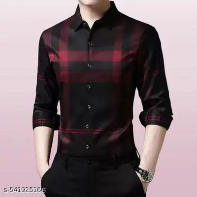 indian shirt bazar Red Checked