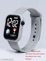 Digital Watch - For Boys Pink And Gray LATEST DESIGN LUXURIOUS TRENDING Digital Watch - For Boys And Girls