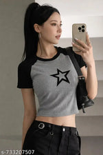 woman crop top