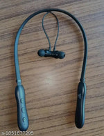 MB TRADE*** Neckband True Wireless Bluetooth Earphones, Wireless Neckband, Bluetooth in-Ear Earphone Headset, Headphones Budget   Earphones, 24 H Playtime, Trending Bluetooth Headphones - ( Black )