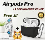 AirProd Pro Black, TWS Bluetooth Wireless Bluetooth Headphones Earbuds With Best Quality Wireless Bluetooth Headphones & Earphones Supported All Android & IOS Devices Bluetooth Headset