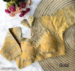 Trending New Embroidery Work Blouse For Wedding