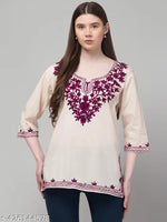 Kashmiri kurti/short kurti/kashmiri top/short top for women/girls