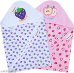 Kinder And Tender Cotton 160 GSM Bath Towel Set (Pack of 2)