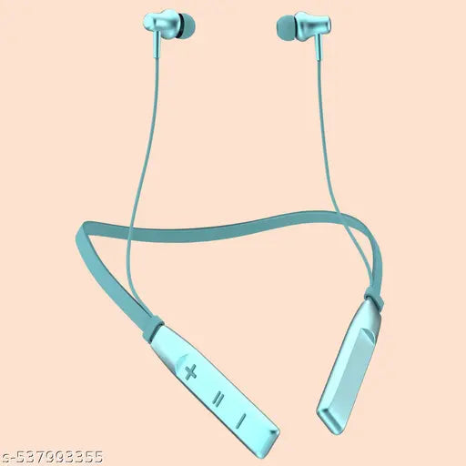 AR-Hiker Bluetooth Headset (Blue) | 40 Hrs Playtime | Dual Pairing | In-Ear Neckband Design
