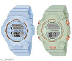 Digital Boy's and Girl'S Watch For Combo