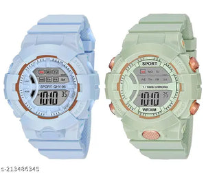 Digital Boy's and Girl'S Sports Watch For Combo