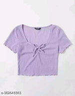 Stylish Deep neck crop for women