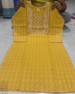 Trendy Women Fashion Embroidered Kurti Pant With Dupatta