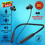 A-n Wireless Bluetooth Neckband NB-111 Bluetooth Earphones with 8 Hours Playtime