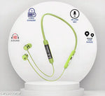 Transparent Bluetooth Neckband | 48Hrs Playtime | 4 Voice Changer Modes | HD Sound | Noise Isolation | High-Quality Mic | Type-C Fast Charging ( Green | Pack Of 1 )