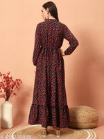 OTABU | Dress For Women | Women's Abstract A-line Peach Skirts