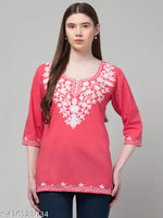 Kashmiri kurti/short kurti/kashmiri top/short top for women/girls