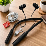 Signatize Bluetooth Wireless in Ear Earphones with Upto 52 Hours Playback, 10mm Dynamic Driver, Gaming Mode, High Bass, IPX4 Water and Sweat Resistant, Type C Fast Charging