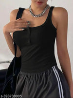 Trendy Sleeveless Crop Top With Lace Insert