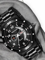 men black stylish paidu PU belt watch