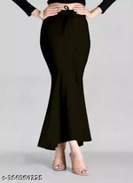 SHAPWEAR Microfiber Fishcut Flare Saree Shapewear, Petticoat, Skirts for Women, Lycra Shape Wear