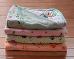 BRANDONN Baby Bath Towel Newborn Hooded Soft Wrapper Cum baby Towel For baby Boys And Baby Girls Pack of 3