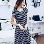 Women REDWHITE STRIPE Dress