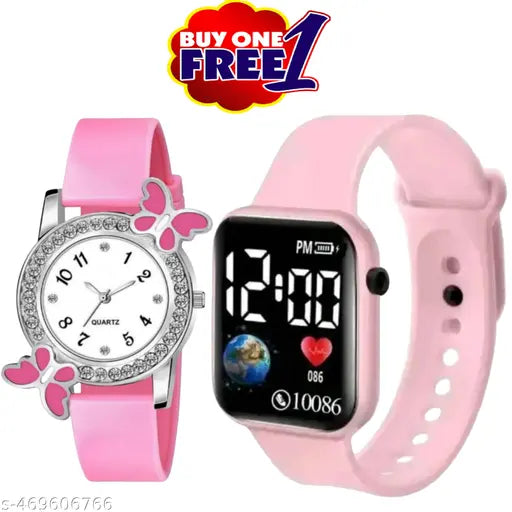 NEW ARRIVAL WATCH COMBO FOR BOYS & GIRLS | BUY 1 GET 1 FREE DIGITAL WATCH FOR KIDS | HIGH QUALITY WATCH FOR KIDS | NEW DESIGN FOR KIDS