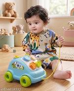 Boy's and Girl's 2 in 1 Baby Horse Rider/Rocker for Kids 1-3 Years Birthday Gift, Jolly Horse, Pack 1