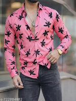 Cargo Denim Lycra Shirts For Men
