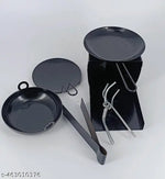 Miniature Steel Kitchen Toy Set bhatukali for baby girls and baby boys (kids toys) - Saji collections