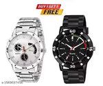 Premium White Dial Watch with Stylish Stainless Steel Strap : Premium watch | White Dial | Stainless steel strap | Men's watch | Stylish design