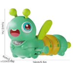 FS BUYNOW COLLECTION Cute Dancing Caterpillar Toy for Kids | Colorful, Fun & Interactive | Windup Toy with Moving Wheels | Ideal for Girls and Boys