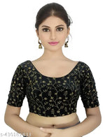 New Stylish Partywear Blouse New Latest Design 2024 Stylish Collection Velvet Blouse
