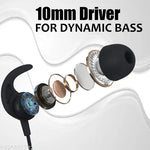 Neckband Bluetooth Headphones | BT-235V4 High Bass Neckband With Metal Look | Bluetooth Headphone | blutube headphone | High Bass Neckband | Good Mic Quality