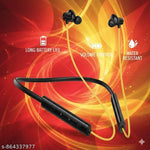 Bluetooth Neckband NB-111 Boom Bass Sound | Neckband Metal Design Type-C Fast Charge 8 Hour Playtime