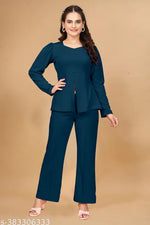 Women Loose Fit Co Ord Set, Printed Two Piece Set
