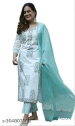 Designer Kurti Set For Women'S