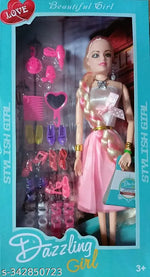 Doll Beautiful Fashion Doll with Movable Hands and Legs DOLL cute Doll doll for kids dolls for girls baby doll toys for kids toys for Girls