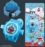 GOODLIKE Kitty Cat. Character Multicolored Glowing Light and Musical Digital Girl's Wrist Watch | Unique Cute Cartoon Character on Strap | Soft Silicone. Strap | Suitable for Age 3-12 Year Kids