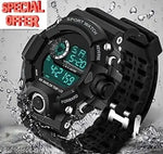 Black Sports Waterproof Watch, Most Selling Digital Sports Watches for men and boys, Waterproof Watches, Digital Watches, Latest Collection of Digital Watches for men and boys