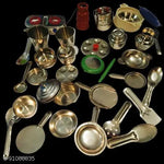 Miniature Steel Kitchen Toy Set bhatukali for baby girls and baby boys (kids toys) - Saji collections